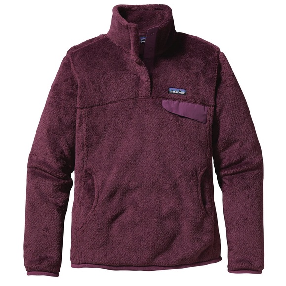 Patagonia Sweaters - Patagonia Re-Tool Snap-T Purple Fleece Pullover Sweater Long Sleeve Small